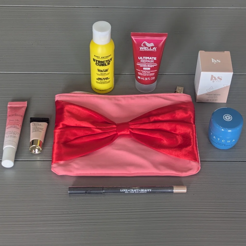 Deluxe Makeup/Skincare Trial Set: Tatcha/Estee Lauder/Purlisse/Marc Anthony